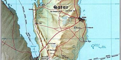Karta Katar cesti 
